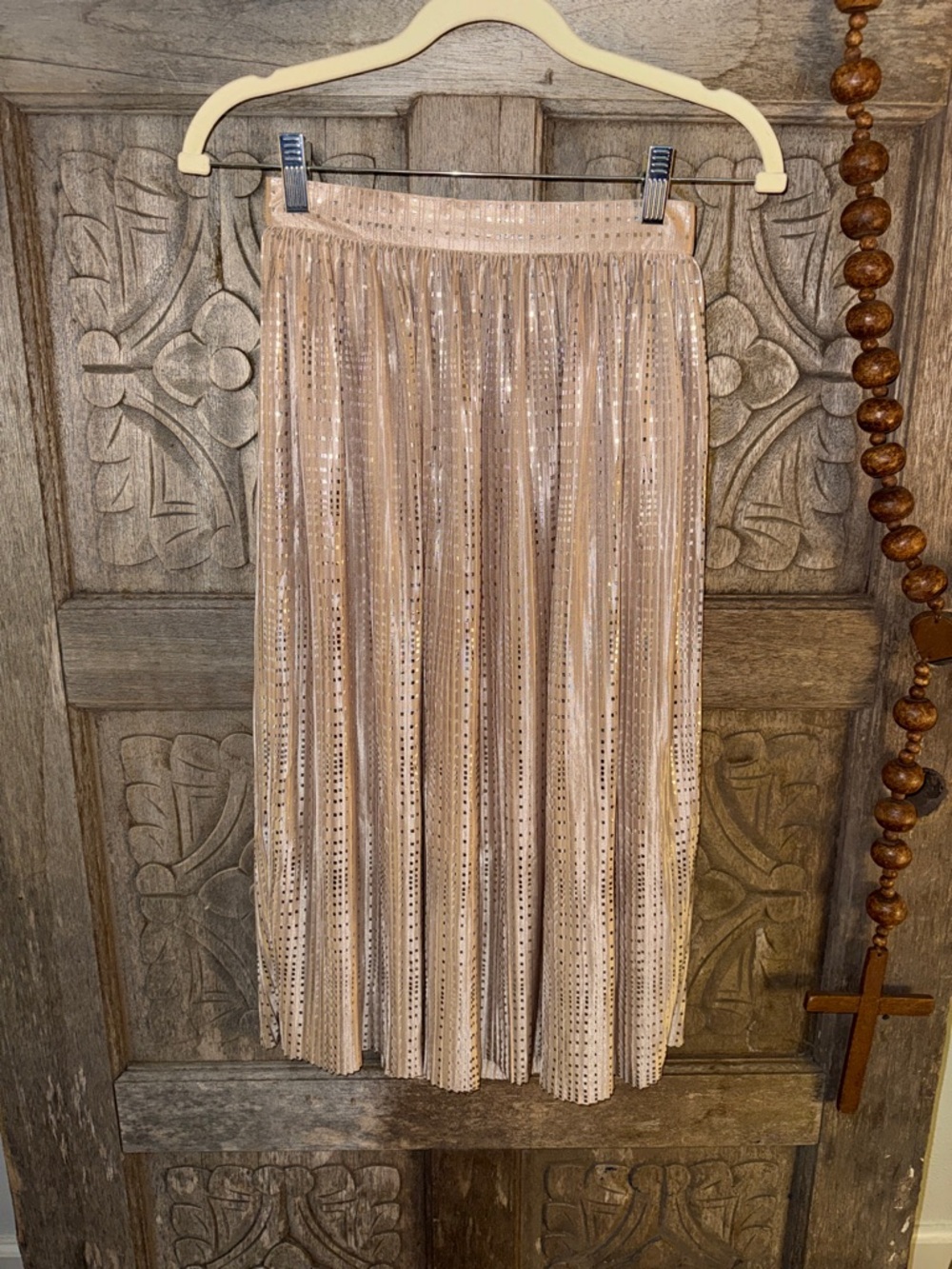 Sabina Musayev Midi Skirt with Fixed Waist Size 2